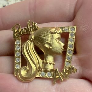 Vintage Collectible 1998 Avon Mattel Barbie Brooch